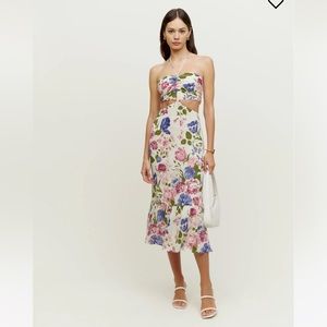 The Reformation Riya Dress in Colour ‘Donna’ Size 8